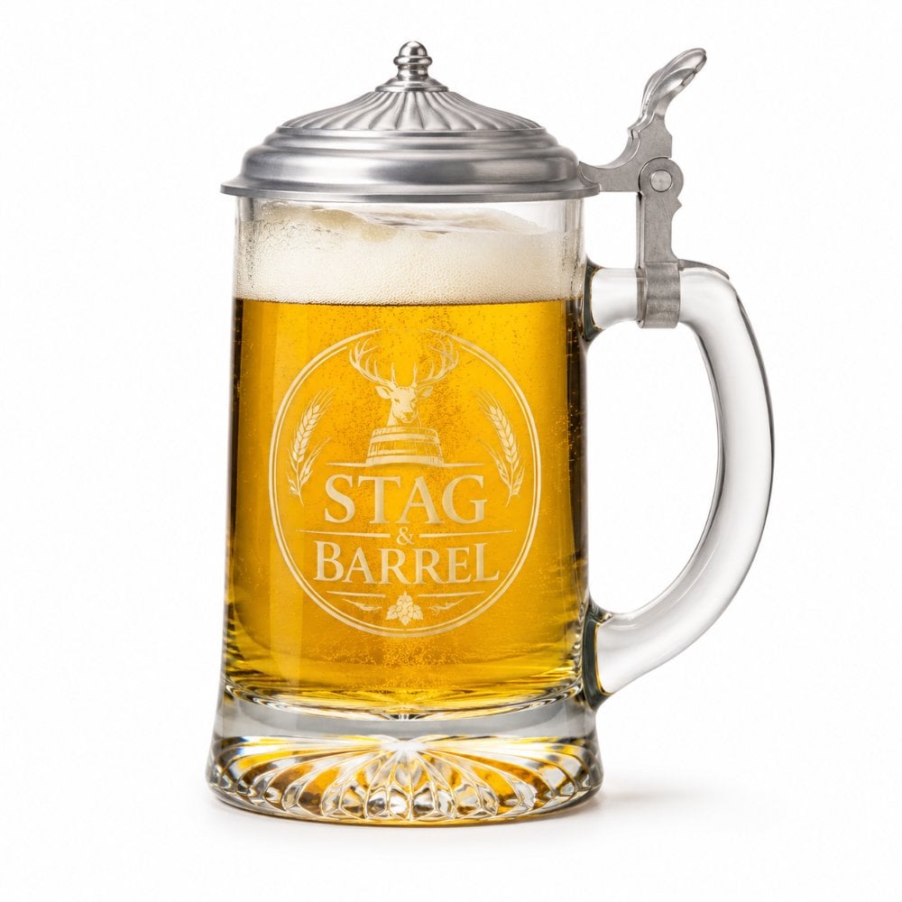 Glass Steins