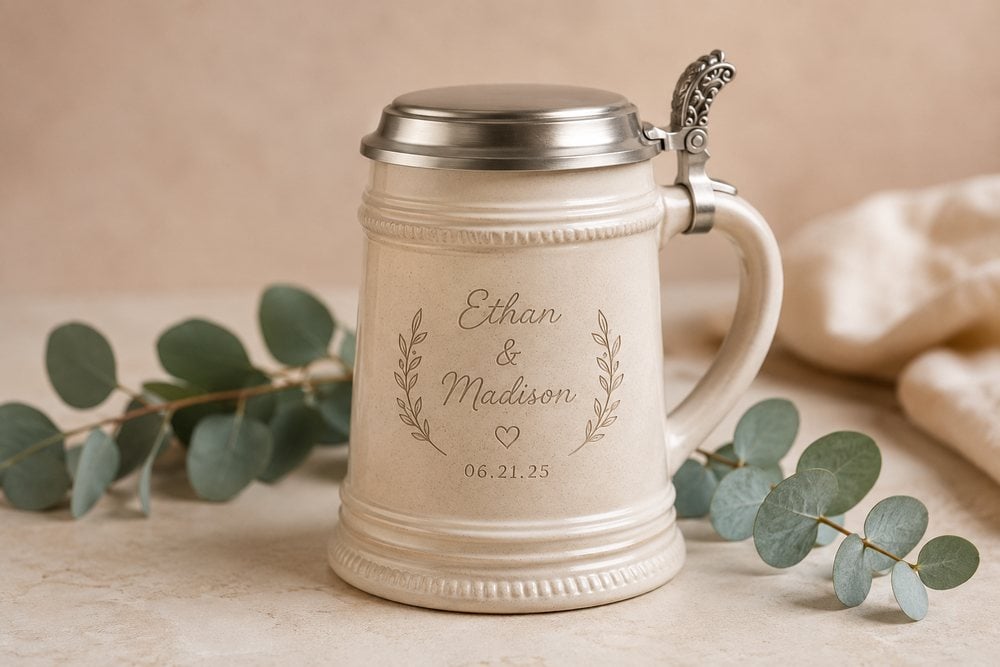 Personalized with names & dates