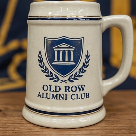 Custom beer steins for fraternities and alumni clubs