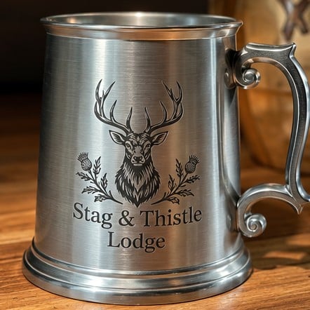 Custom engraved beer steins